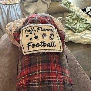 New! Womens Fall flannel hat